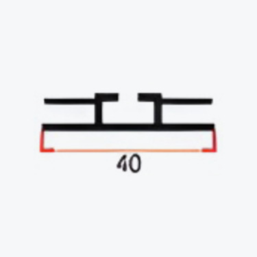 Double - sided extrusion 40 - KD - 40 - 1